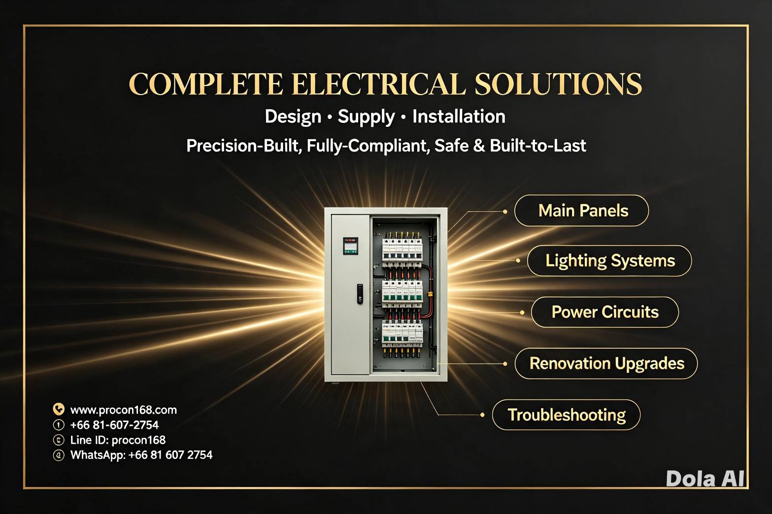 ⚡ ELECTRICAL INSTALLATION & REPAIR SERVICES